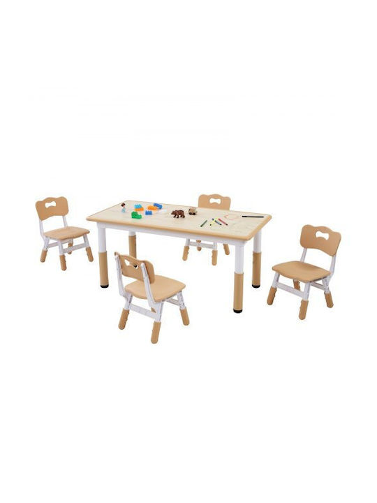 Kinder Tischset mit Stühlen Vevor