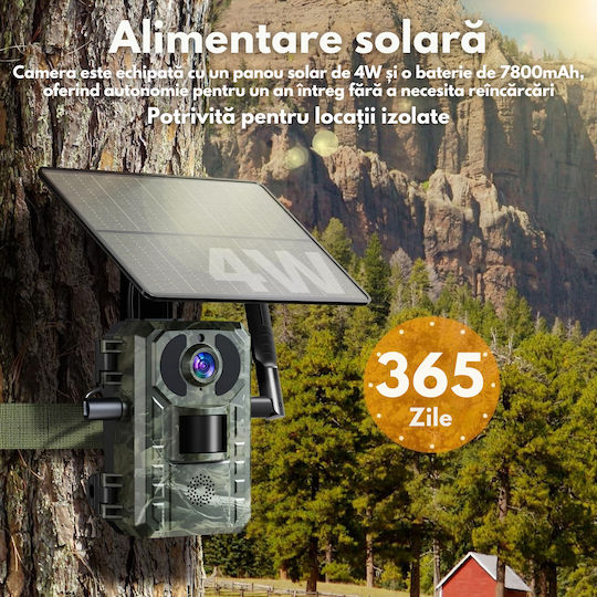 Waterproof Night Vision Hunting Camera with Motion Detection