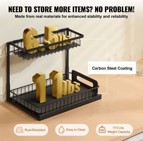 Vevor Tabletop Metal Rack 27x36cm