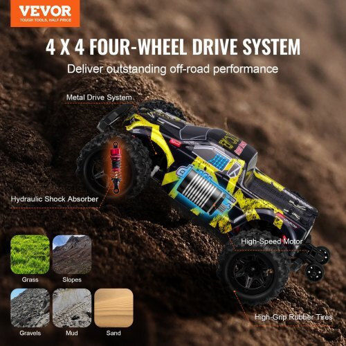 Vevor Τηλεκατευθυνόμενο Αυτοκίνητο 4WD