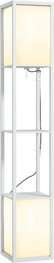 HomCom Stehlampe H156cm. Weiß HomCom Stehlampe H156cm. Weiß