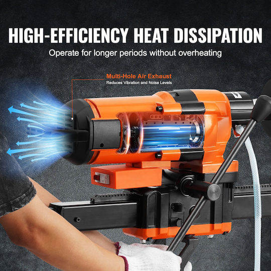 Vevor Carotieră Cu Stand Tăiere Umedă 3500W