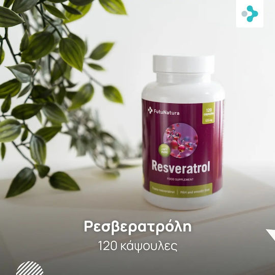 FutuNatura Ресвератрол 125mg Специална Хранителна Добавка 120 Капсули