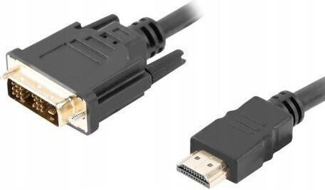 EFB Kabel DVI-D-Stecker - HDMI-Stecker 2m Schwarz (K5432SW.2)