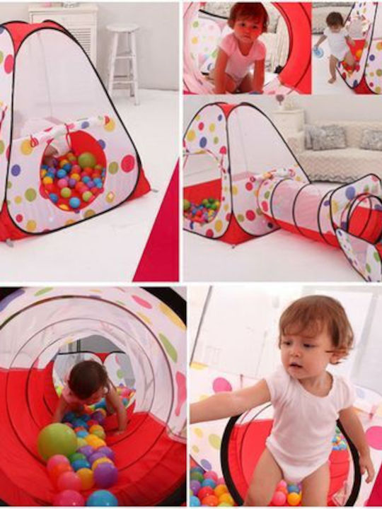 Action One Kids Foldable Playground 330x120x95 Cm Pink