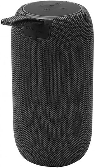 Gembird Ηχείο Bluetooth 5W με Ραδιόφωνο και Διάρκεια Μπαταρίας έως 4 ώρες Μαύρο SPK-BT-LED-07