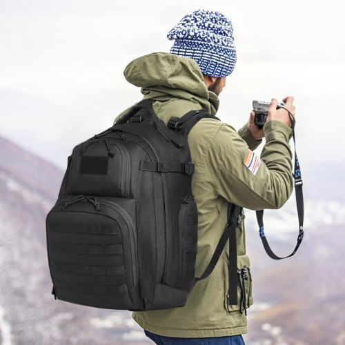 Vevor Military Backpack Backpack made of Polyester Black 40lt