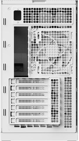 Geometric Future Model 5 Vent with fans Gaming Midi Tower Κουτί Υπολογιστή με Πλαϊνό Παράθυρο Λευκό