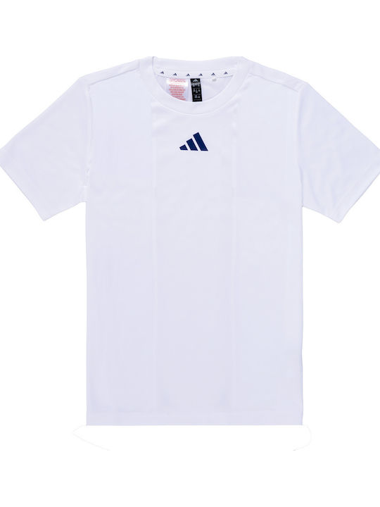 Kids' Set with Pants Summer 2pcs White Essentials 3-Stripes