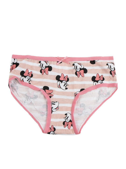 Disney Minnie Σετ Παιδικά Βρακάκια Πολύχρωμο 3τμχ