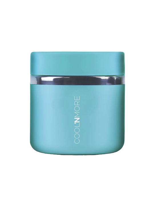 Cool'NMore Inox Thermo Lunch Box Light Blue 600ml