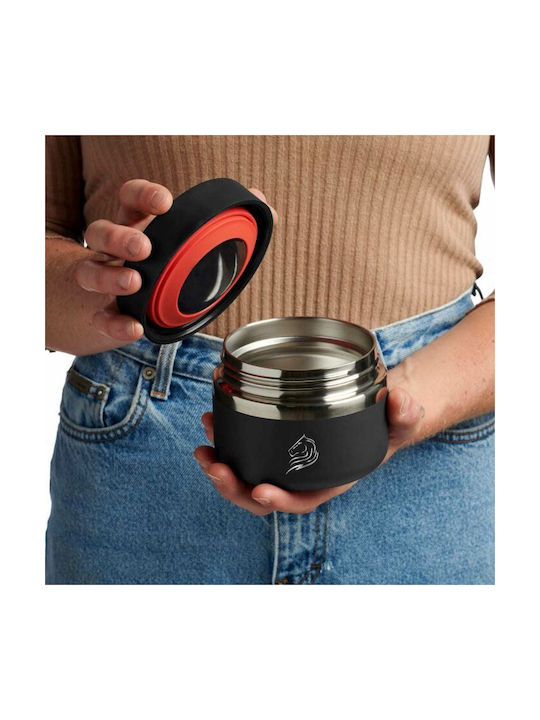 Cool'NMore Inox Thermo Lunch Box Black 350ml