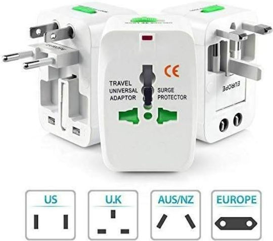 Treqa BEU-3 Adaptor Priză de la Universal în Universal