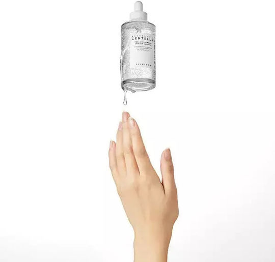 Skin1004 Madagascar Centella Tone Brightening Capsule Ampoule Soothing & Moisturizing Essence Face with Vitamin C & Niacinamide for Detoxification & Radiance 100ml