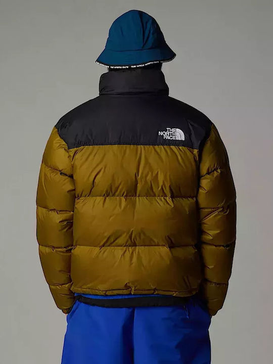 The North Face Jacke Puffer Moss Green, Tnf Black