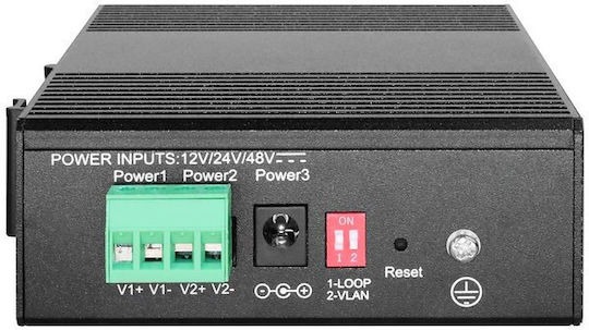 Level One IGS-2106 Managed L2 PoE Switch με 4 Θύρες Gigabit (1Gbps) Ethernet και 2 SFP Θύρες