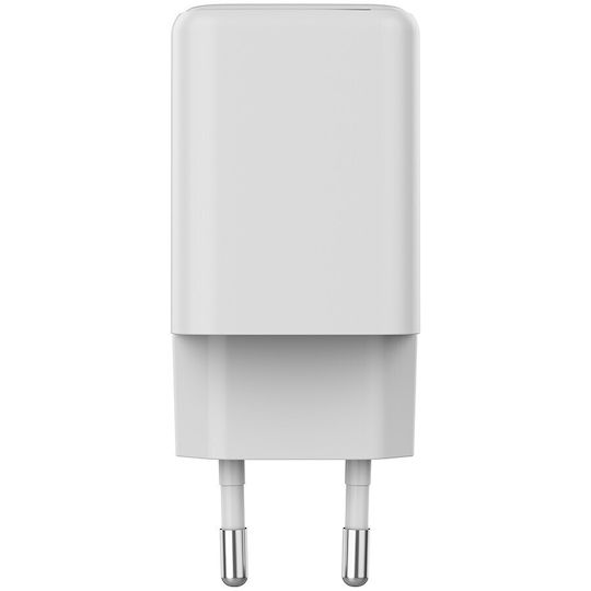 Canyon Încărcător Fără Fir GaN Cu Port USB-A Și Port USB-C 45W Livrarea Energiei Alb