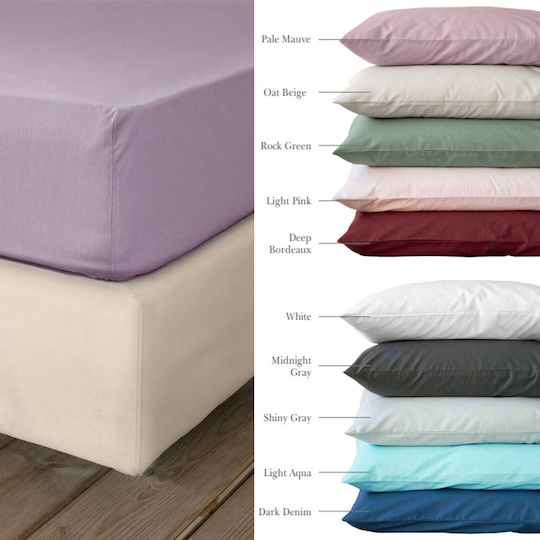 Nima Unicolors Pillowcase Set White 52x72cm.