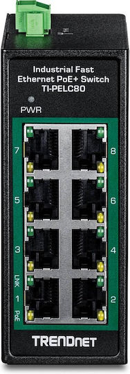 Trendnet TI-PELC80 Unmanaged L2 Switch με 8 Θύρες Ethernet