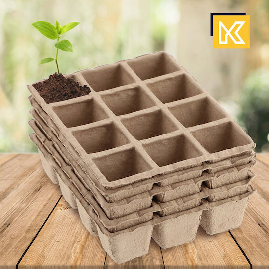 Kadax Peat Pots Seedlings 5.5cm 72pcs + 10x12pcs
