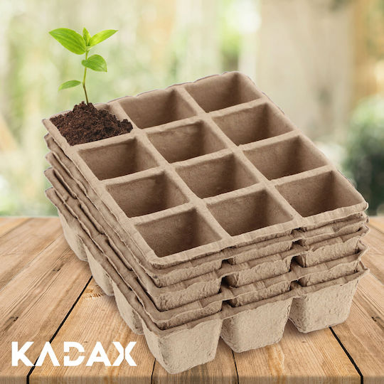 Kadax Biologisch Abbaubare Torftöpfe Setzlinge 10x12 Stück