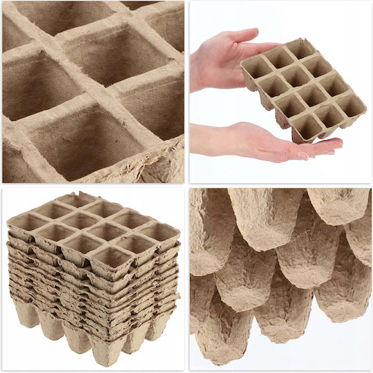 Kadax Peat Pots Seedlings 5.5cm 72pcs + 10x12pcs