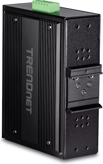 Trendnet TI-BG108 Unverwaltet L2 PoE++ Switch mit 8 Ports Gigabit (1Gbps) Ethernet und 2 SFP Ports