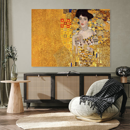 Canvas Painting Portrait Adele Bloch-Bauer I By Gustav Klimt Knv2625 80cm X 120cm