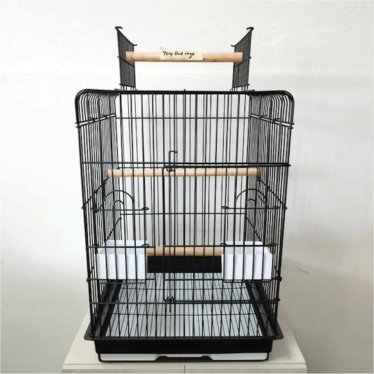 King Kong Cages Bird Cage 49x49x86cm. Black