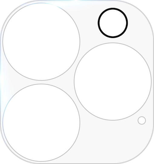 Camera Protection Tempered Glass Transparent for the iPhone 13 Pro