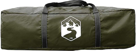 vidaXL Waterproof Camping Tent Green for 2 People