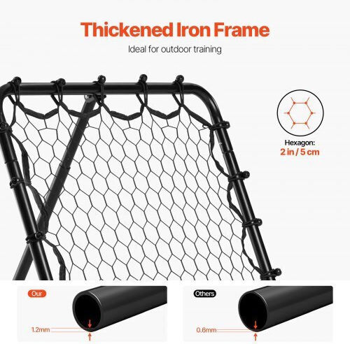 Vevor Ball-Rückholnetz für Fußballtraining 86.36x86.36cm