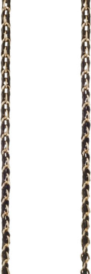 La Coque Francaise Kette Lang Lou Schwarz & Gold Damen Metall