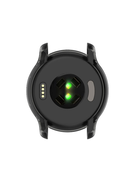 Half Coverage Силиконов Калъф в Прозрачен цвят за Garmin Venu 2