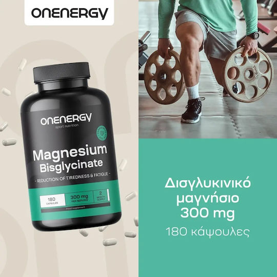 OnEnergy Magnesium Bisglicinat 300mg 180 Capsule
