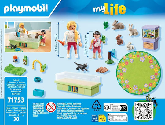 Playmobil Стартов пакет Игра с Кролетата за 4-10 години