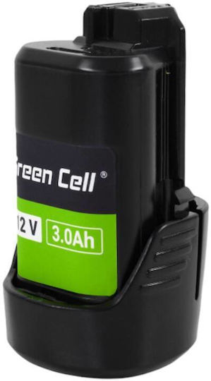 Green Cell Μπαταρία Εργαλείου 10.8V με Χωρητικότητα 3Ah