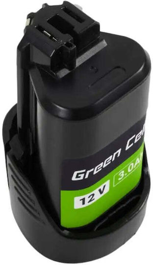 Green Cell Μπαταρία Εργαλείου 10.8V με Χωρητικότητα 3Ah