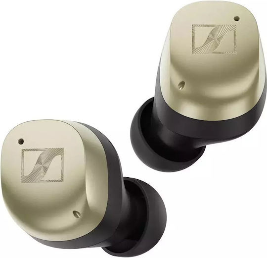 Sennheiser Momentum True Wireless 4 In-ear Bluetooth Handsfree Ακουστικά με Θήκη Φόρτισης Χρυσά