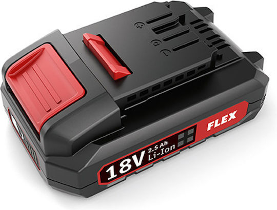 Flex Werkzeugbatterie Lithium 18V mit Kapazität 5Ah