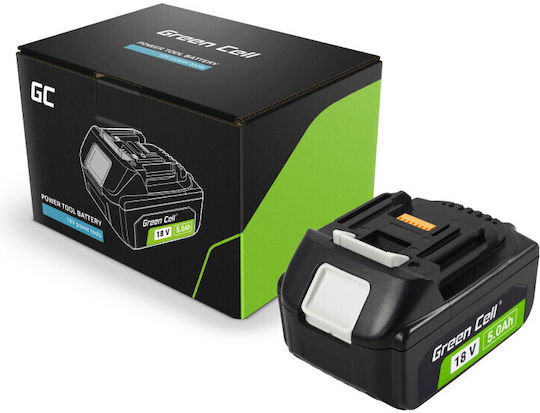 Green Cell Μπαταρία Εργαλείου Λιθίου 18V με Χωρητικότητα 5Ah BL1850