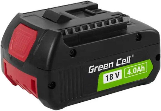 Green Cell Μπαταρία Εργαλείου 18V με Χωρητικότητα 4Ah