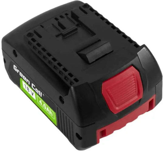 Green Cell Μπαταρία Εργαλείου 18V με Χωρητικότητα 4Ah