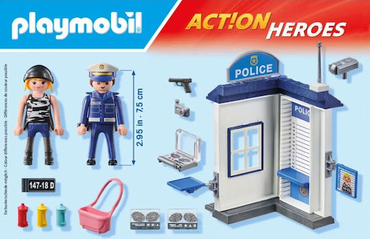 Playmobil Starter Pack Detainee Identification Room for 4-10 years old