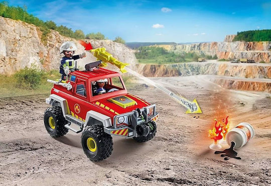 Playmobil Екшън герои Пожарна кола 4x4 за 4-10 години