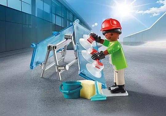 Playmobil Special Plus Υαλοπώλης για 4-10 ετών