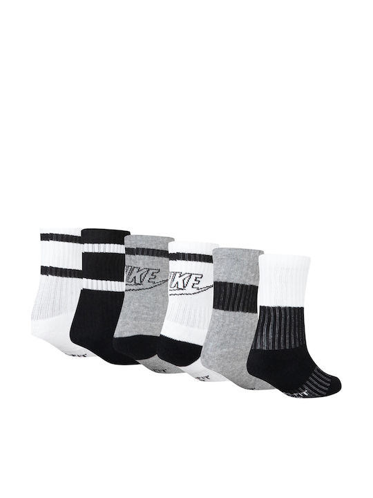 Nike Детски Чорапи Nhn Nsw Retro 6pk Crew Многоцветни 6 Чифта