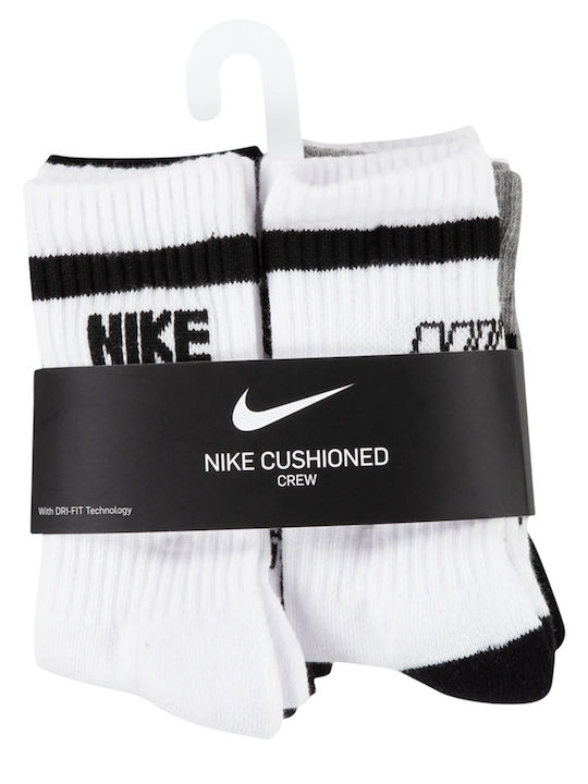 Nike Kids' Socks Nhn Nsw Retro 6 Pack Crew Multicolour 6 Pairs