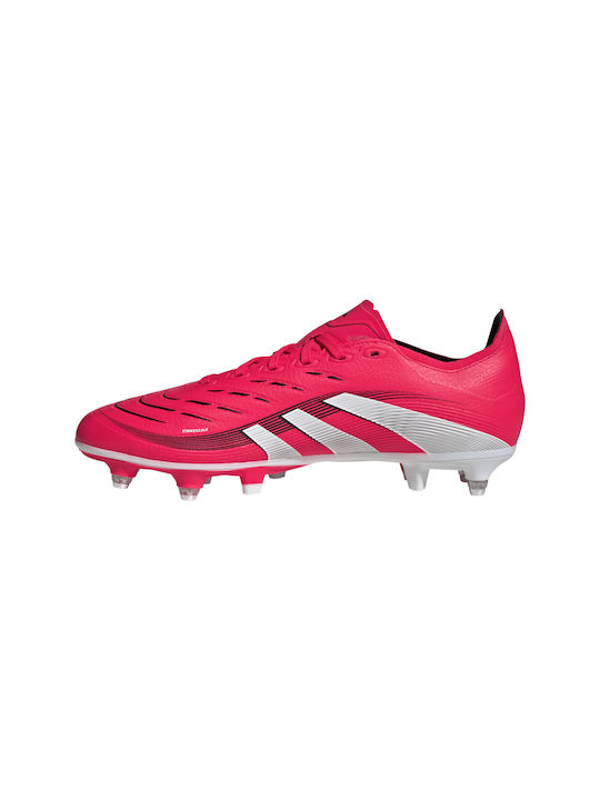 adidas League SG Low Football Shoes with Cleats Red