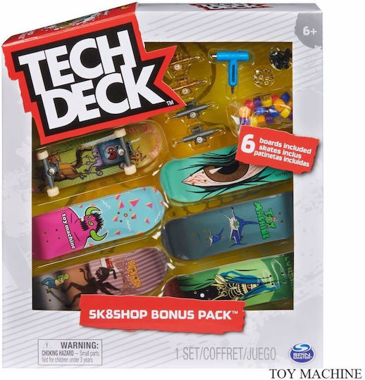 Techdeck TechDeck Sk8 Shop Bonus Pack για 6+ Ετών